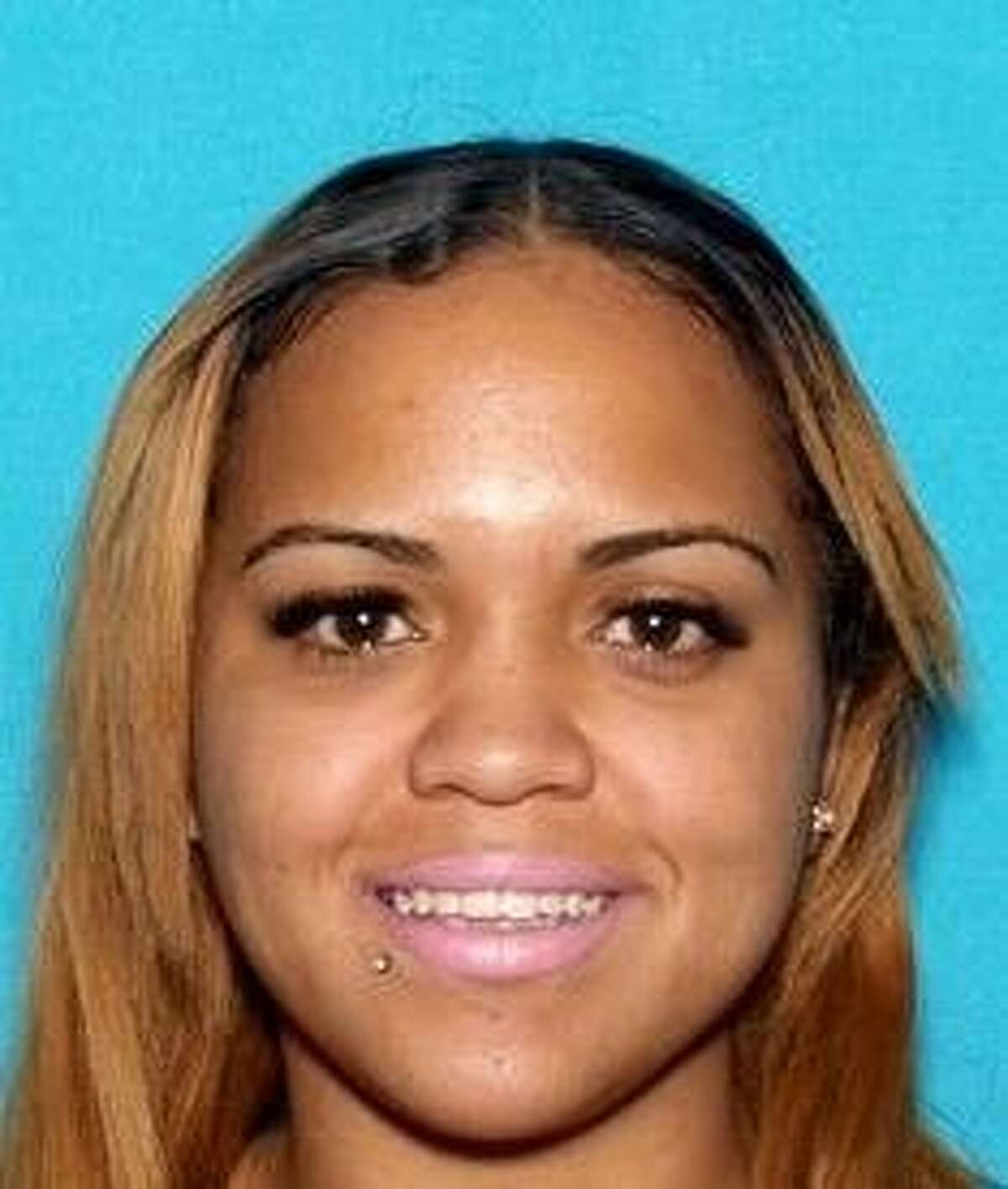 Alameda County prosecutors have charged Erlynne Kay Sanchez-Edwards, 25, with hit-and-run, resisting arrest and driving on a suspended license. Sanchez-Edwards allegedly crashed a stolen car on the Bay Bridge and struggled with a California Highway Patrol officer before falling into the water 70 feet below on the morning of Wednesday, Aug. 12, 2015.