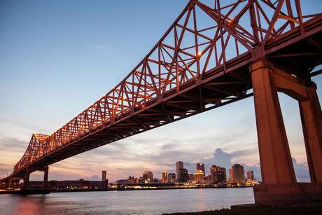 A scenic sunset view in New Orleans.