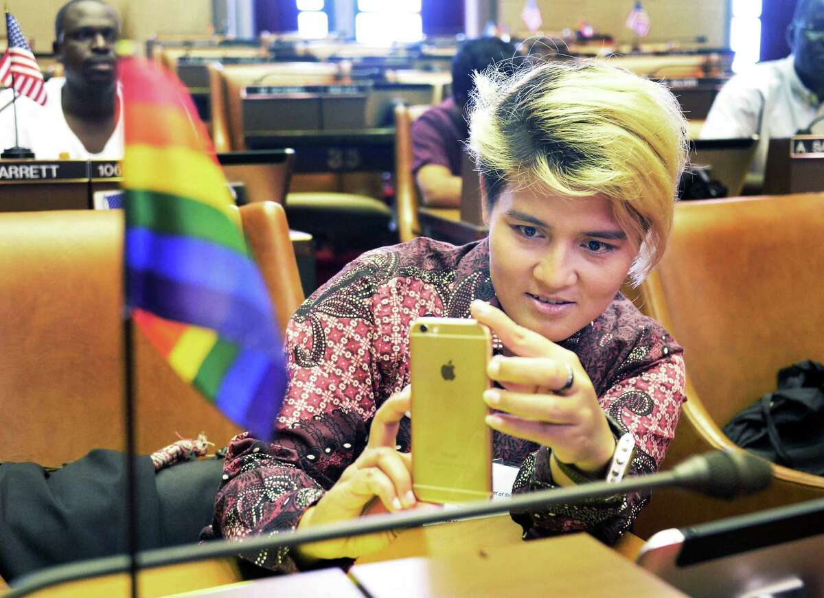 International Lgbt Activists Visit State Capitol University