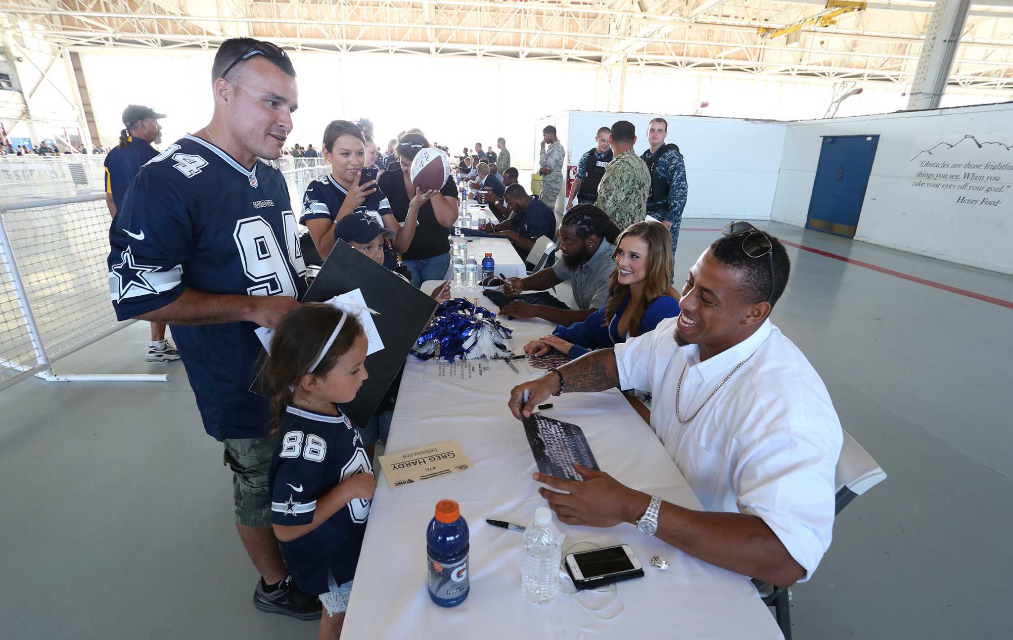 Cowboys' Greg Hardy gets a lifeline from Hall of Famer Charles Haley 