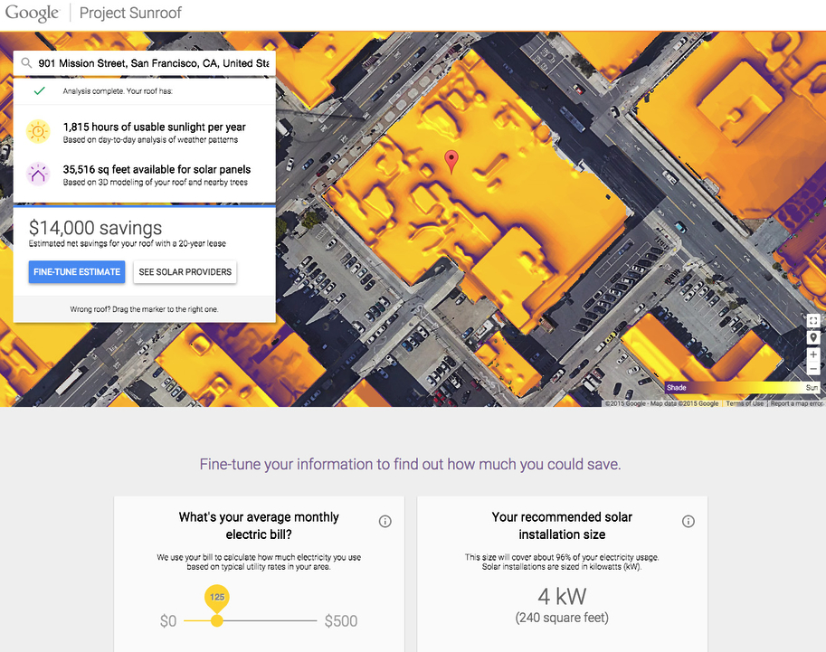Solar curious? Google your roof
