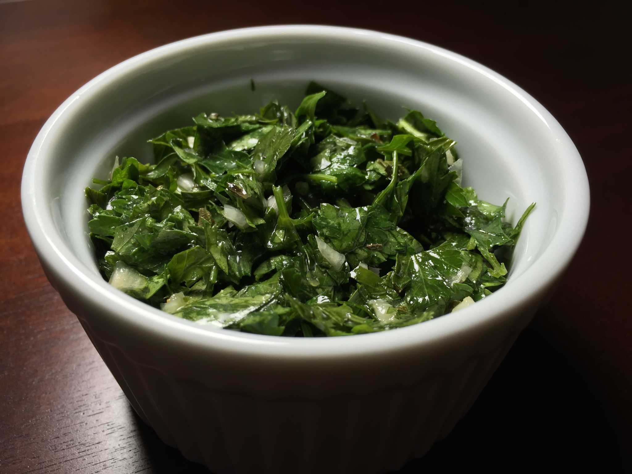 Chimichurri adds dimension to grilled dishes