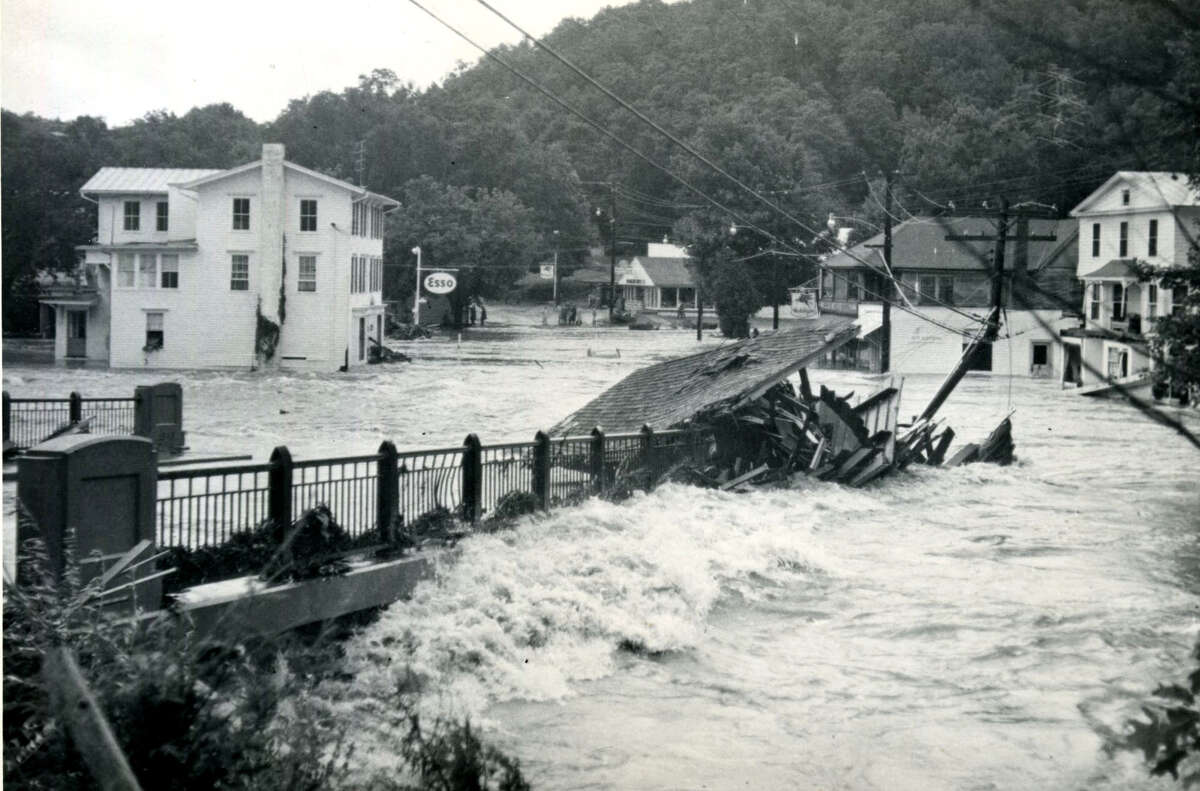 The Flood Of 1955 In Connecticut