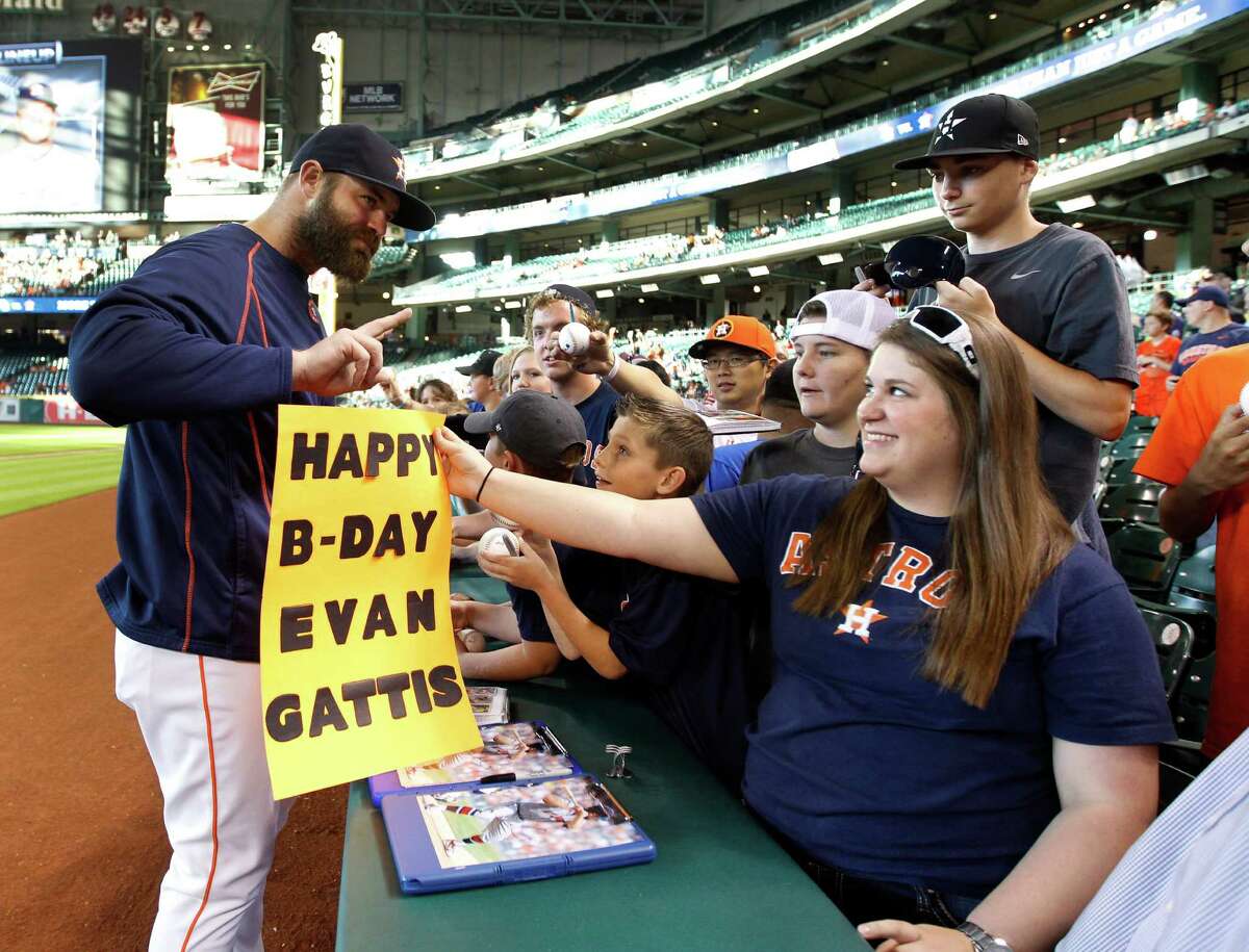 Arlington ballpark a special place for Astros' Evan Gattis