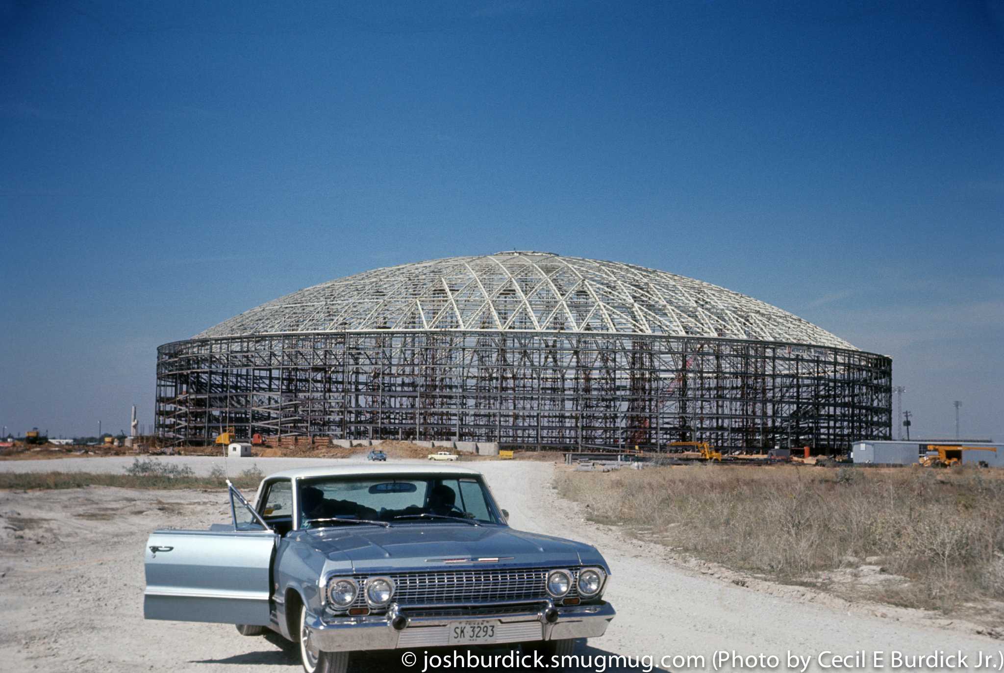 The city of Houston as seen in Kodachrome photos shot in