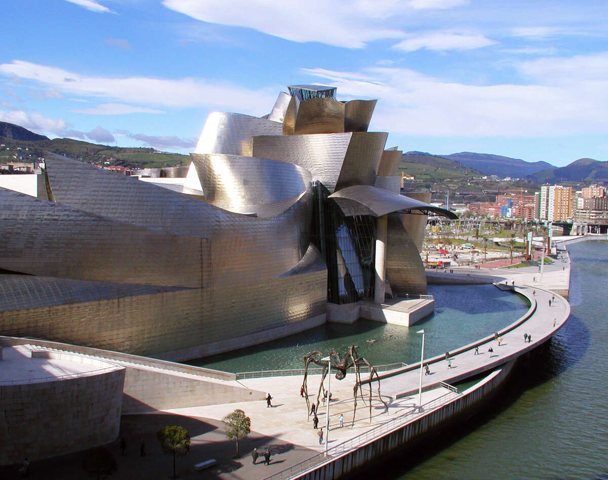 The striking architecture of the Guggenheim Bilbao art museum has put the Basque city of Bilbao on the map.