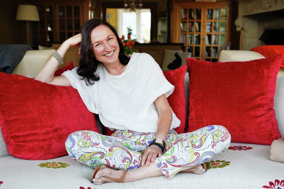 Margit Wennmachers, a venture capitalist at Andreessen Horowitz, in her San Francisco, Calif., home in 2013.