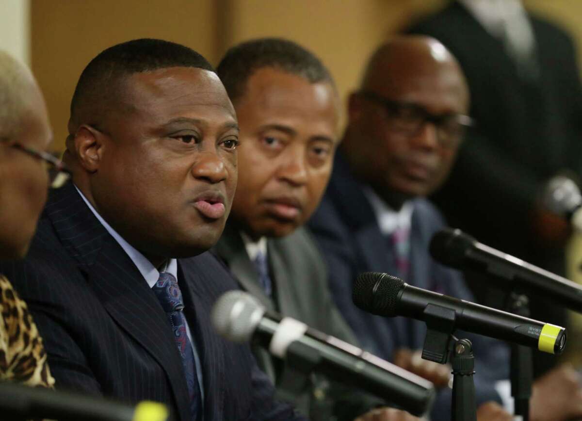 Alleged Victims Of Quanell X Rally In Houston 5975