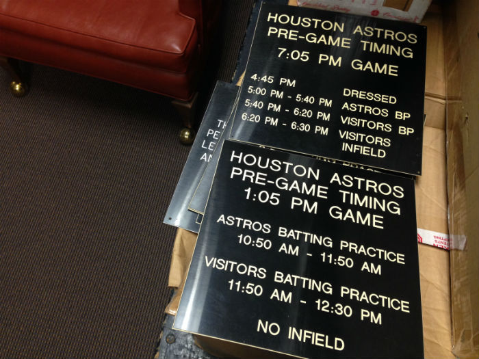 Vintage 80's Houston Astros Rainbow Batting Practice 