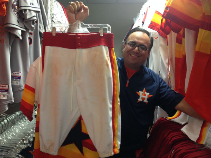 Astros' Mike Acosta talks new uniform and the future of jerseys
