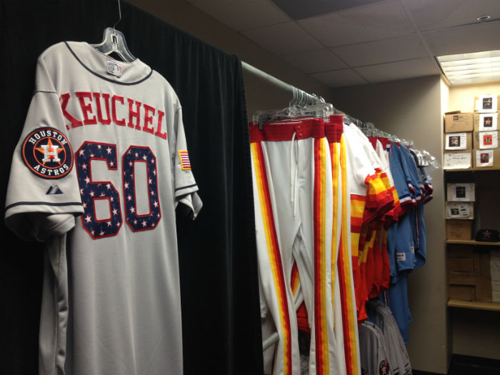 Mike Acosta on X: Check out Astros Authentics at its new location
