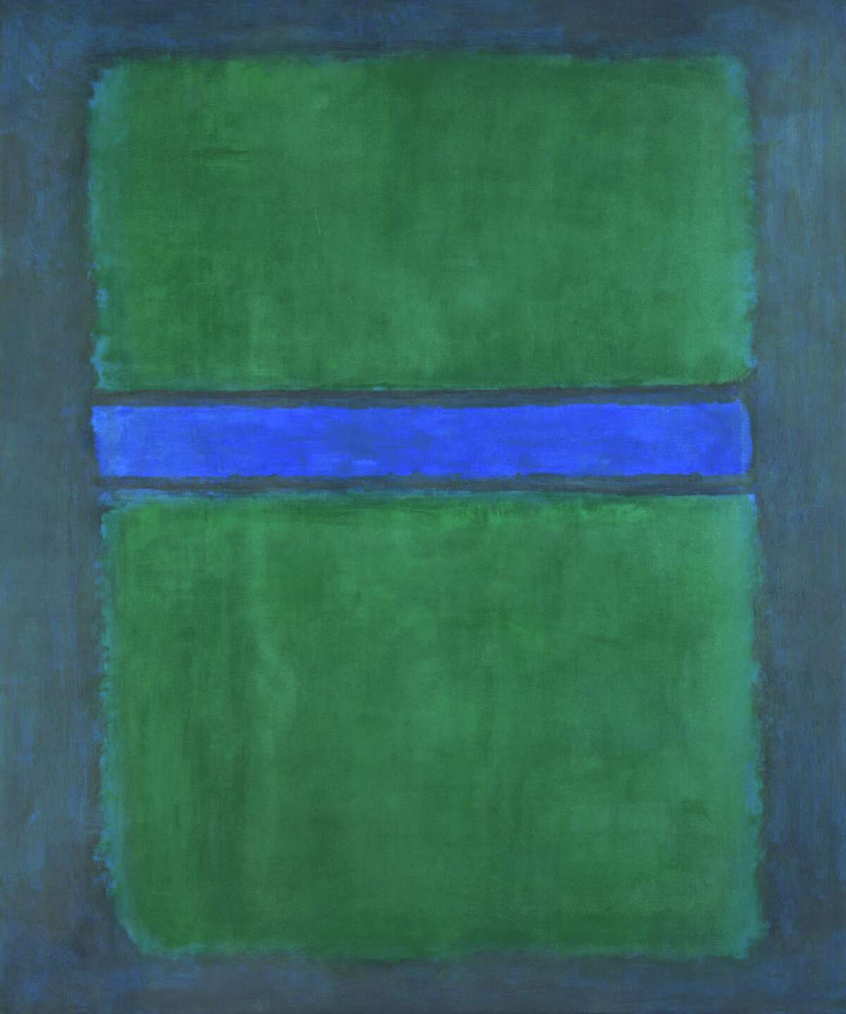 Among works that will be on view Sept. 20 - Jan. 24 in the exhibition "Mark Rothko: A Retrospective" at the Museum of Fine Arts, Houston is this untitled canvas from 1957 (oil on canvas, National Gallery of Art, Washington, Gift of The Mark Rothko Foundation, Inc. Â 1998 by Kate Rothko Prizel and Christopher Rothko)