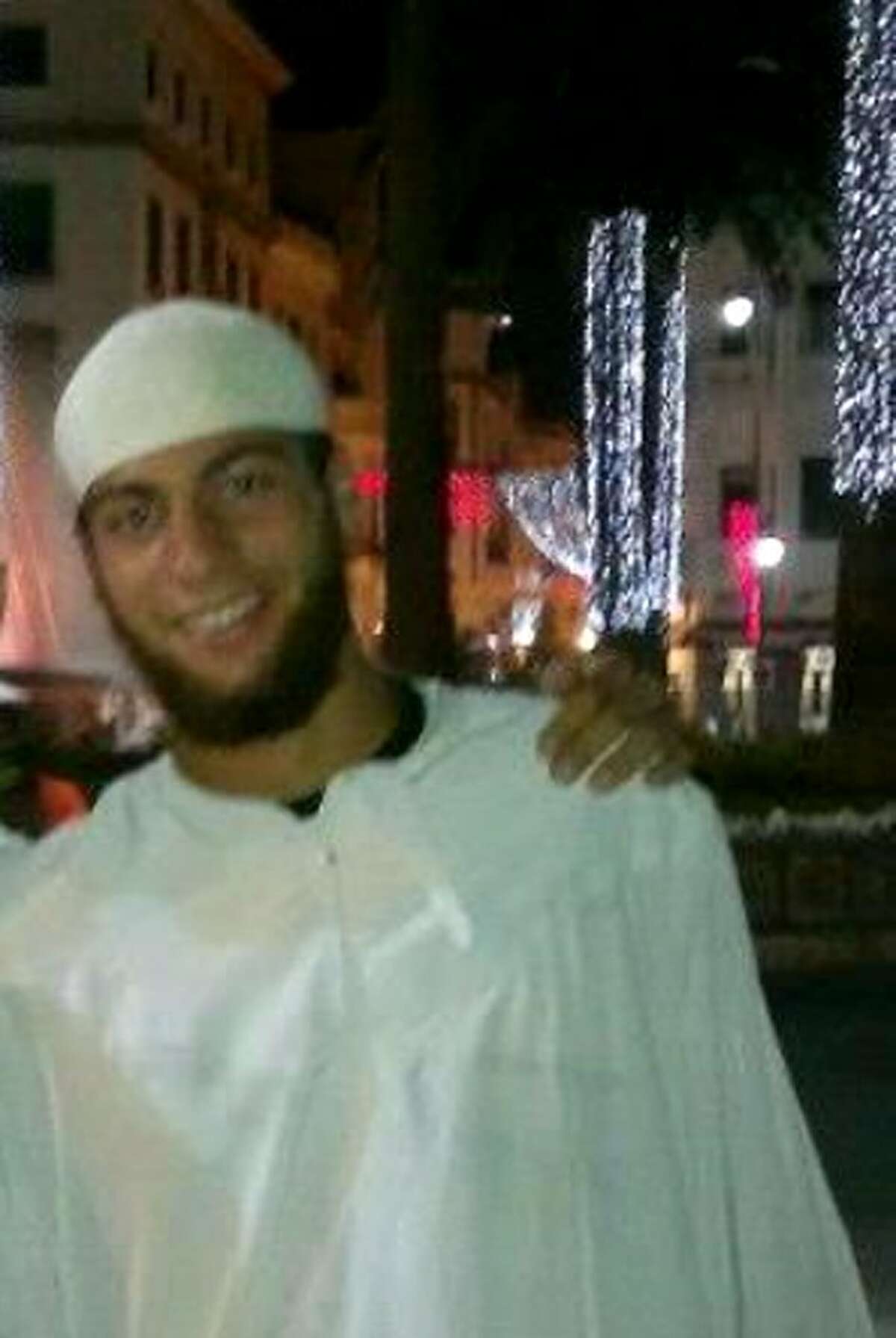 An undated photo released by a social network shows the 25-year-old Moroccan suspect in Friday's shooting, named as Ayoub El-Khazzani, who was overpowered by two US servicemen and other passengers before he could kill anyone during an attack aboard an Amsterdam-Paris Thalys train on August 21, 2015. He lived in (southern) Spain in Algeciras for a year, until 2014, then he decided to move to France. Once in France he went to Syria, then returned to France, according to a Spanish anti-terror source. AFP PHOTO / SOCIAL NETWORK = RESTRICTED TO EDITORIAL USE - MANDATORY CREDIT "AFP PHOTO / SOCIAL NETWORK" - NO MARKETING NO ADVERTISING CAMPAIGNS - DISTRIBUTED AS A SERVICE TO CLIENTS =-/AFP/Getty Images
