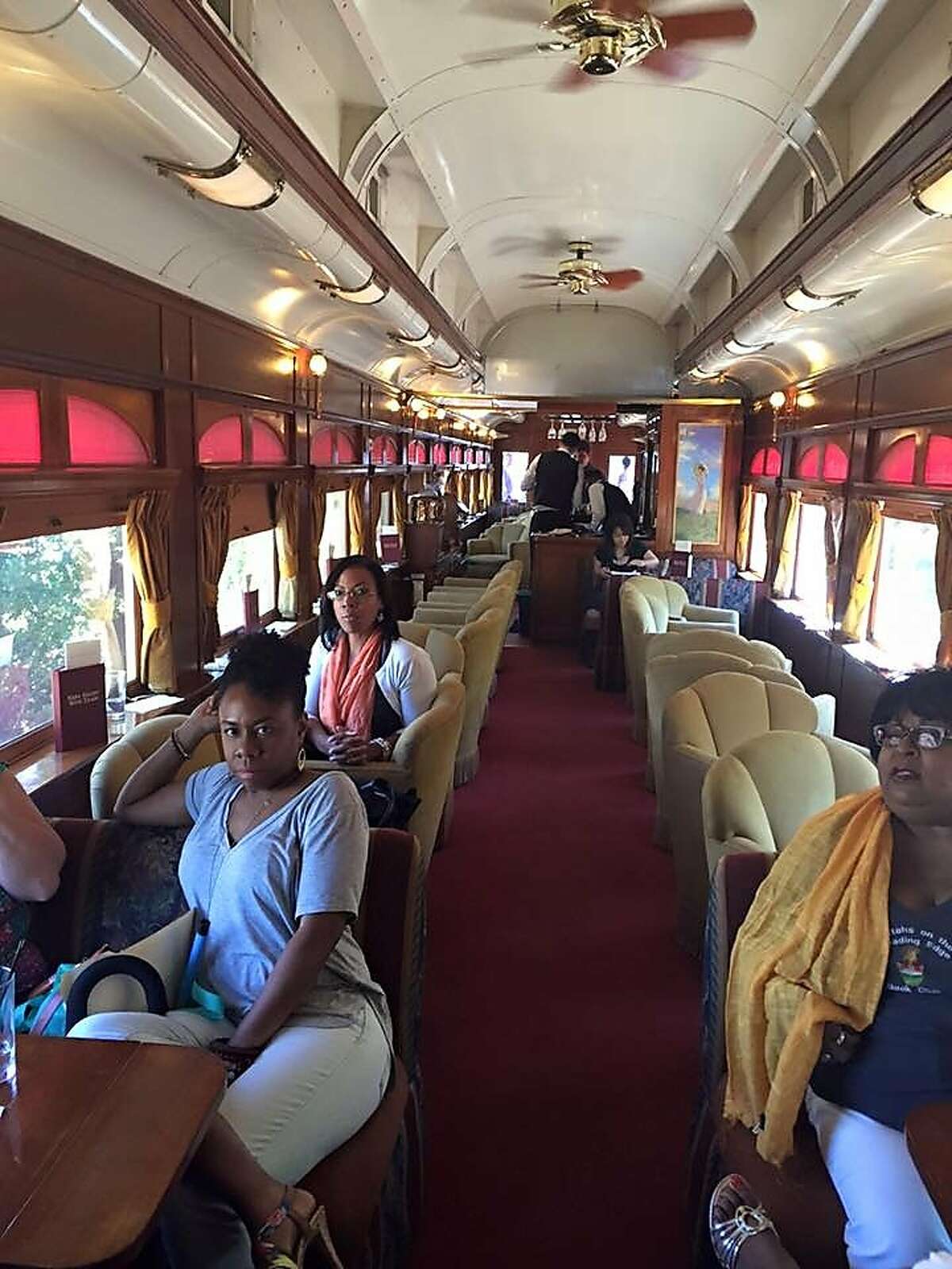 A group of African American women who are part of a book club were kicked off the Napa Valley Wine Train on Saturday.