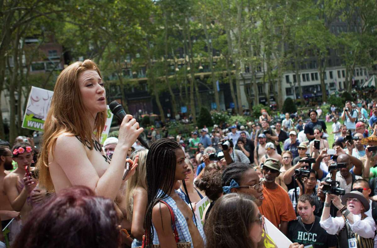 Ny Stages Topless Parade With 60 Cities Worldwide