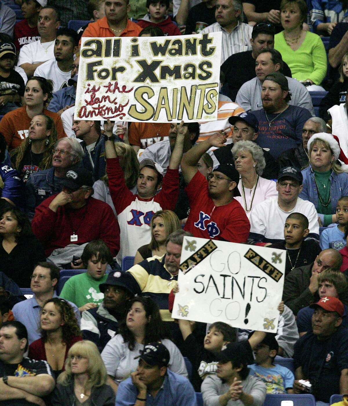 San Antonio tried to steal the New Orleans Saints after Hurricane Katrina