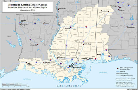 16 Maps And Charts That Show Hurricane Katrina S Deadly