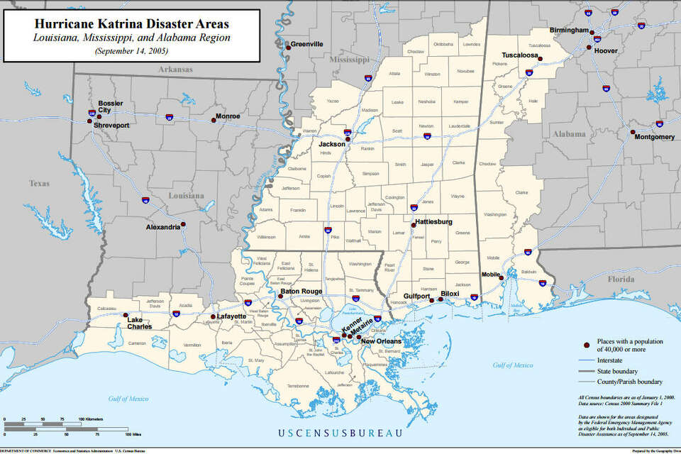 16 Maps And Charts That Show Hurricane Katrina's Deadly Impact