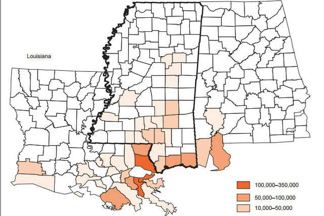 16 Maps And Charts That Show Hurricane Katrina's Deadly Impact