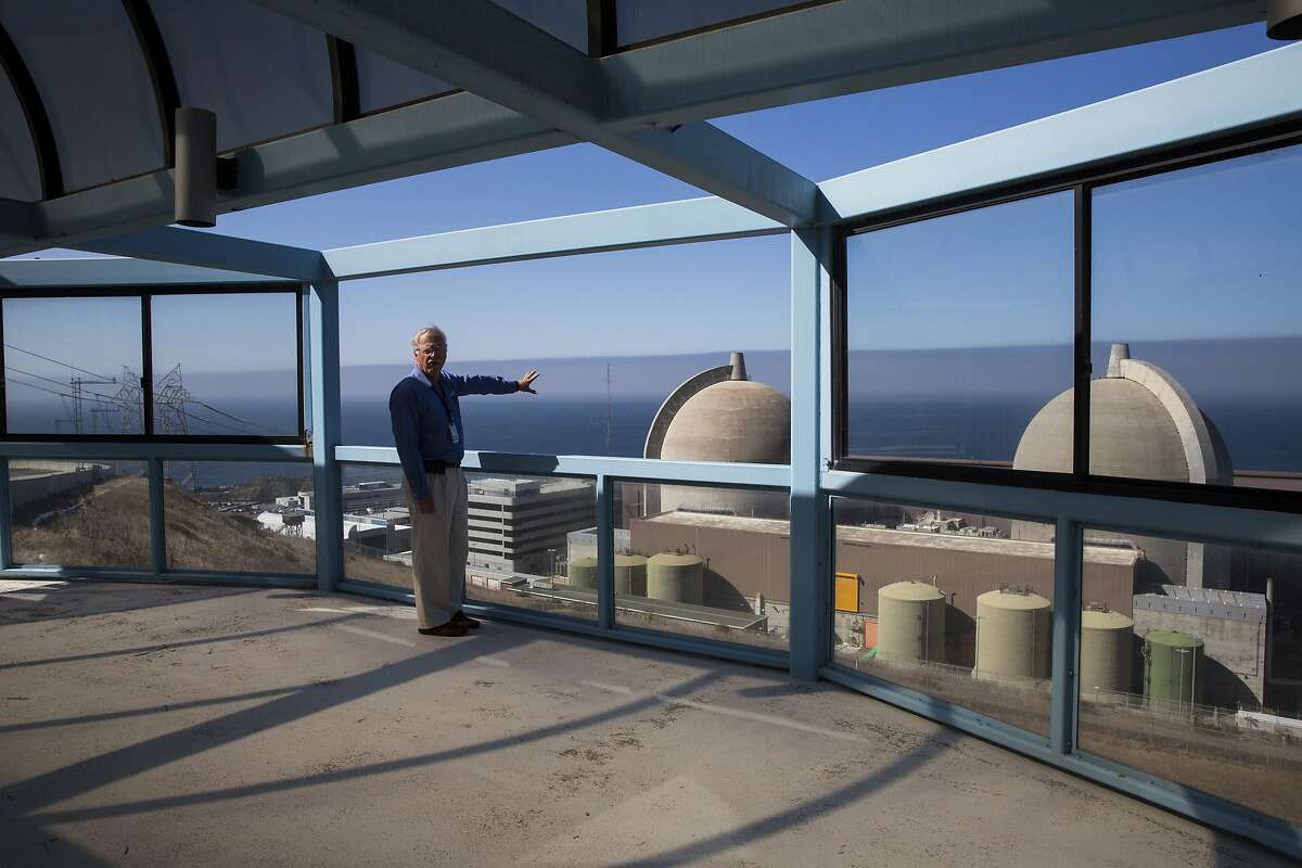 Monday August 24, 2015 Jearl Strickland director of Director Technical Services at Pacific Gas and Electric Company views the Diablo Canyon Power Plant from a lookout point above the facility. The Diablo Canyon Power Plant is an electricity-generating nuclear power plant near Avila Beach in San Luis Obispo County, California. (Nancy Pastor/For the San Francisco Chronicle)