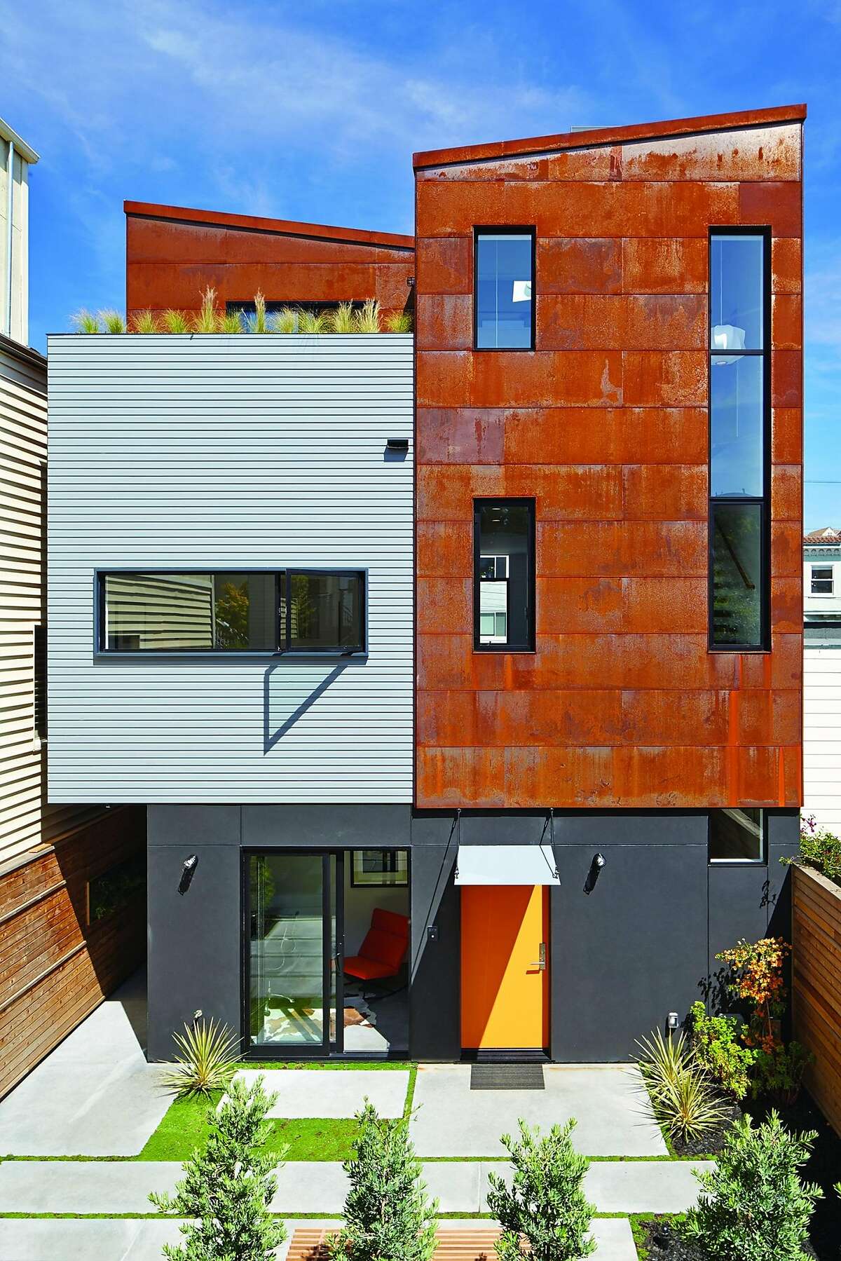 SteelHouse 1 and 2 by Zack / de Vito Architecture.