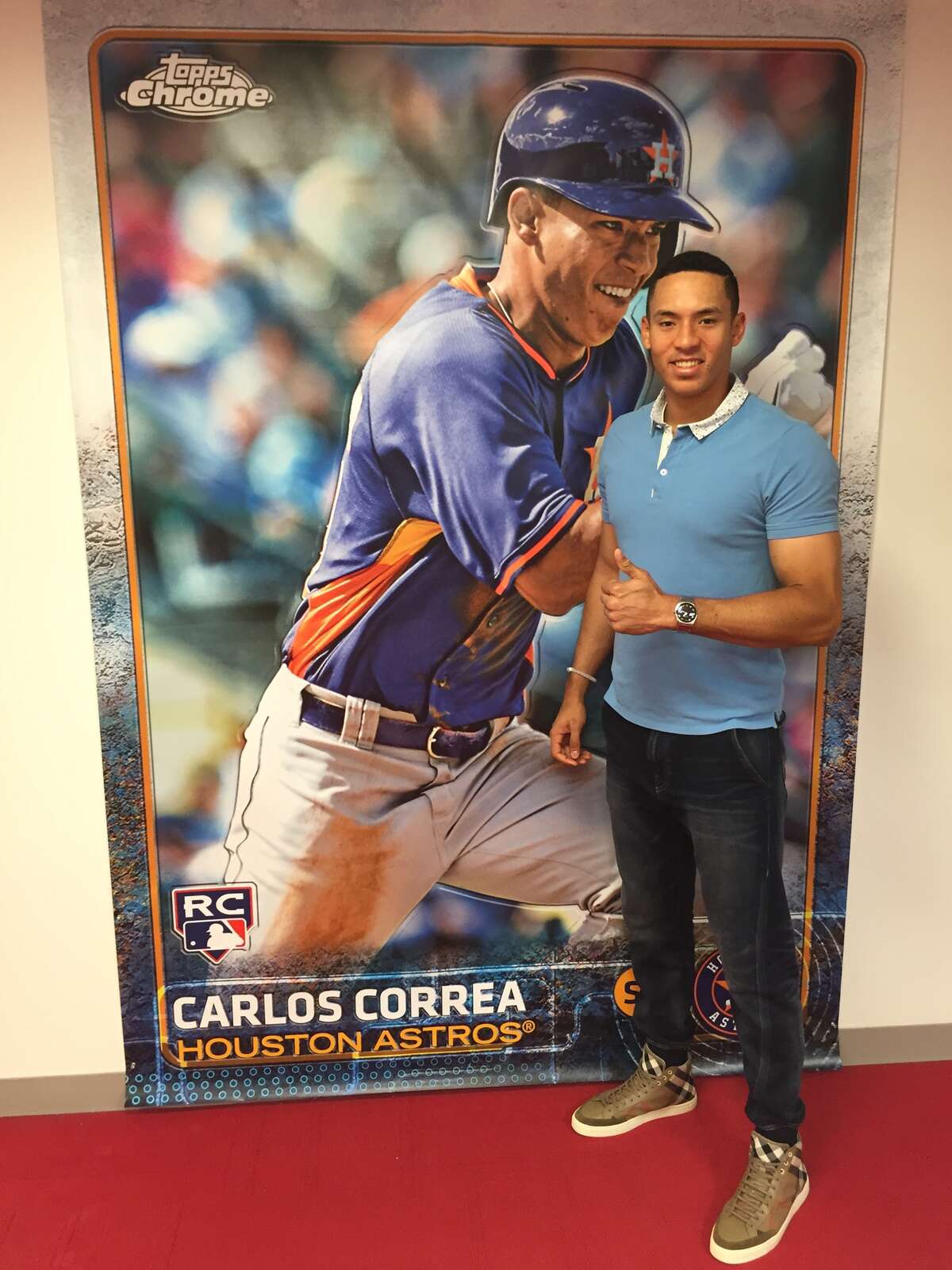 Houston Astros' Carlos Correa signs first endorsement deal