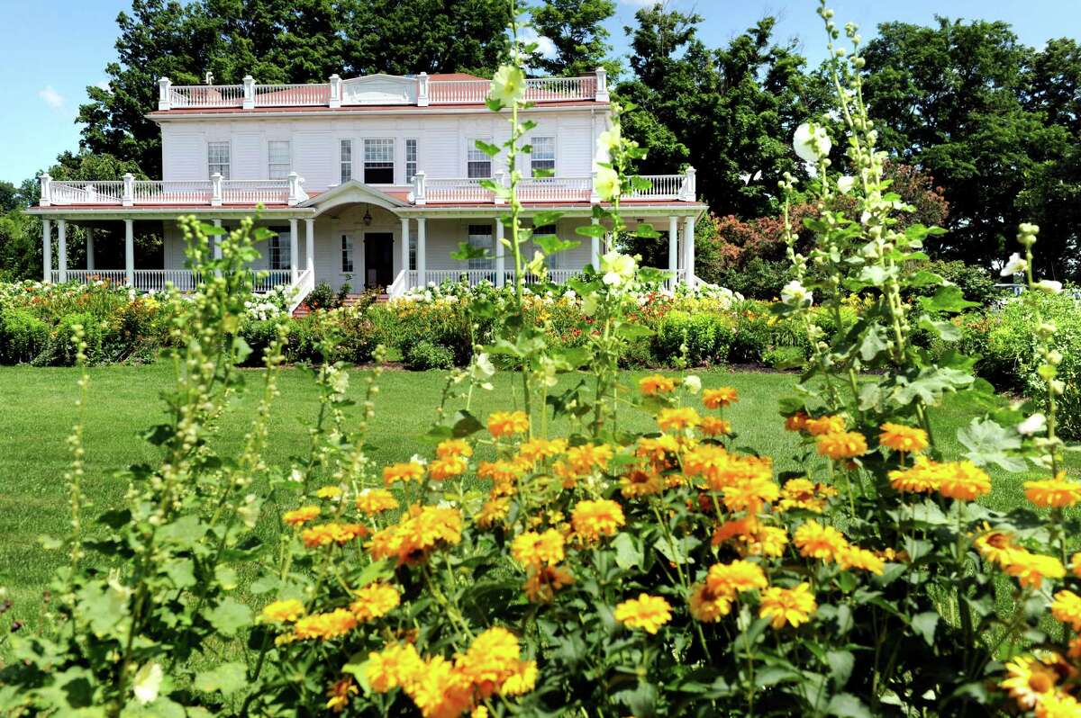 Farmhouse and gardens on Wednesday, July 22, 2015, at the Beekman 1802 farm in Sharon Springs, N.Y. (Cindy Schultz / Times Union)