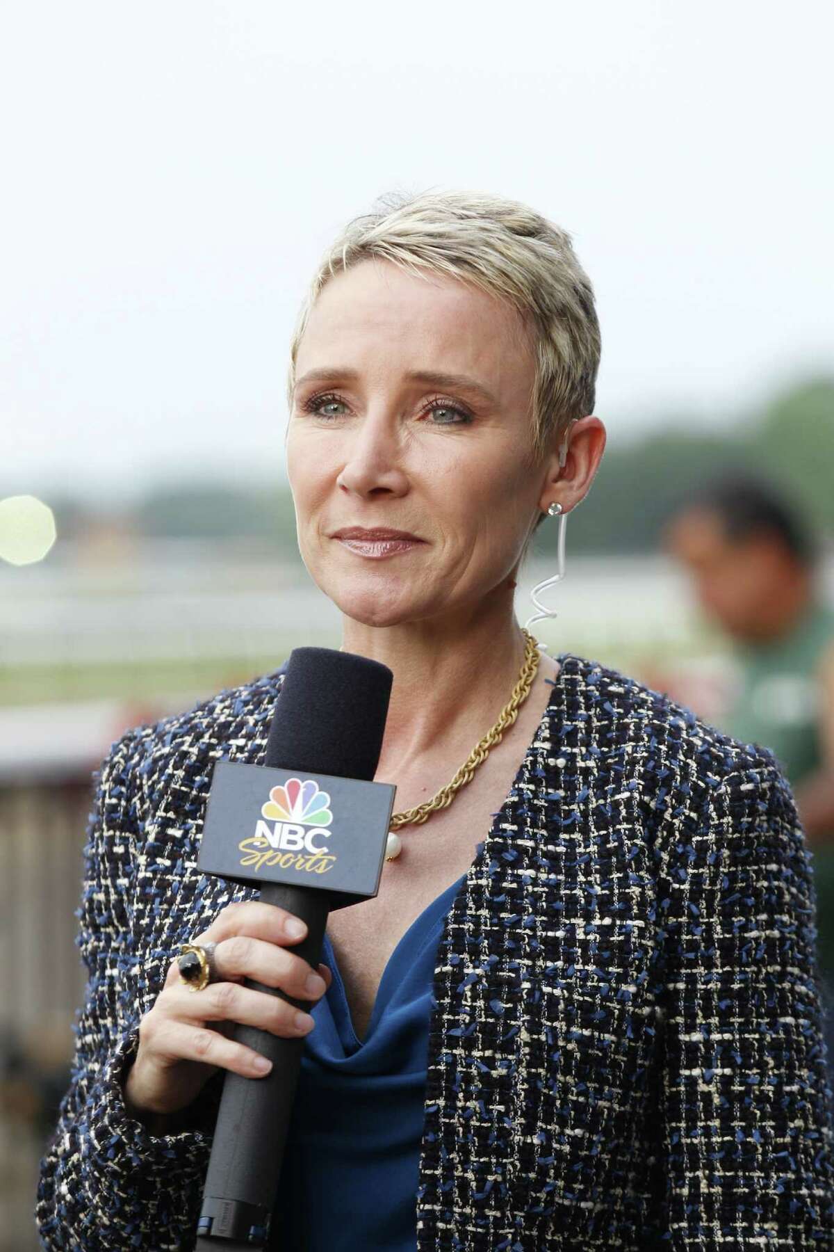 NBC's Donna Brothers wouldn't trade her seat for Travers Stakes