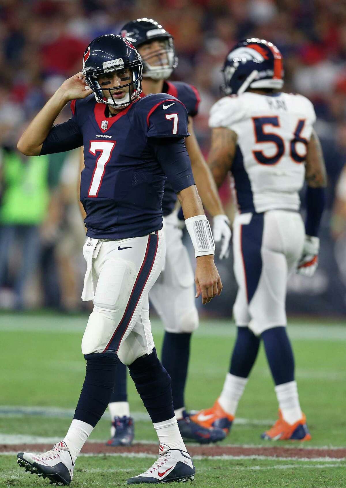 The Texans want to develop the Brian Hoyer who started 6-3 last year for the Browns and not the one who ended 1-3.