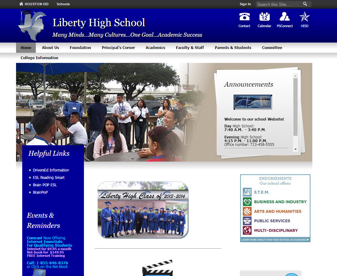 Houston Independent School District / Houston ISD Homepage
