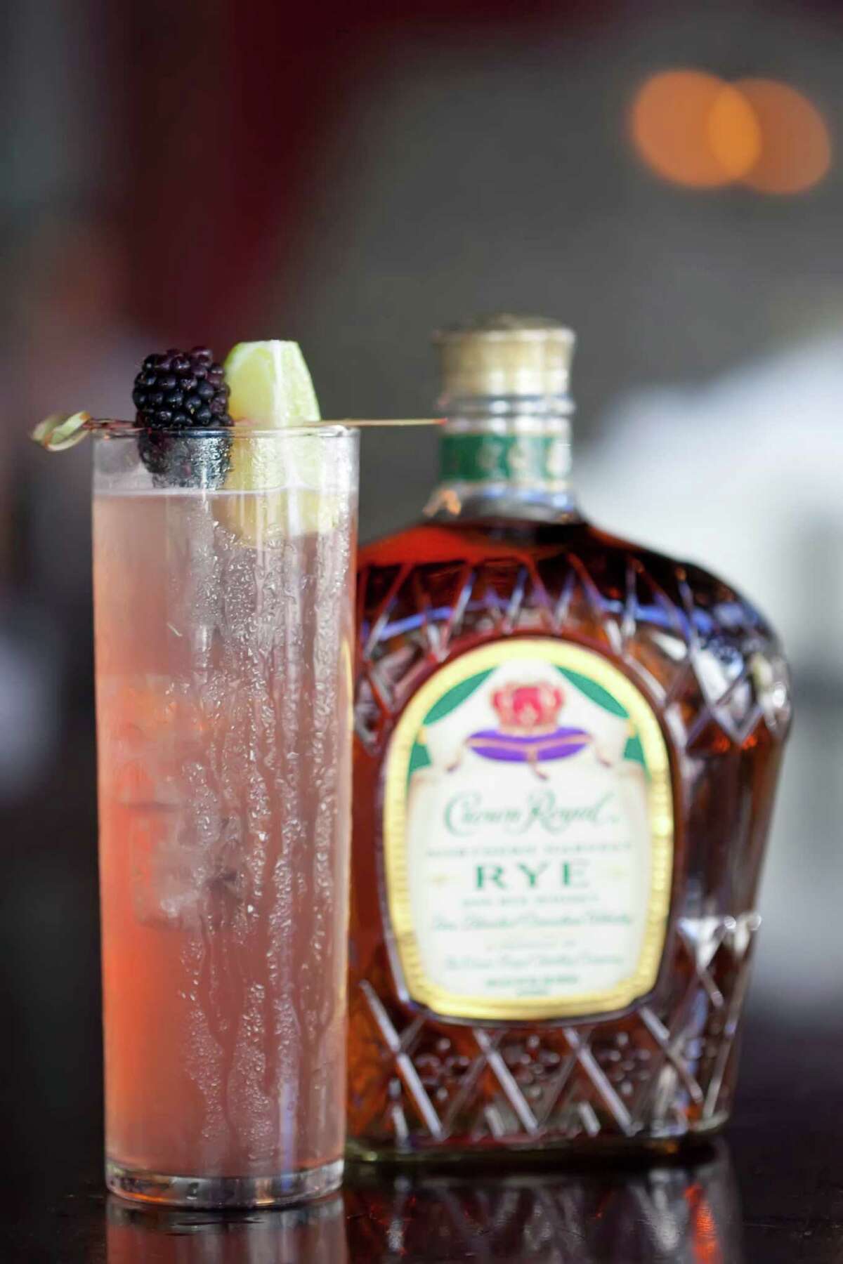 Pamplemousse Punch is a cocktail made with Crown Royal Northern Harvest Rye.