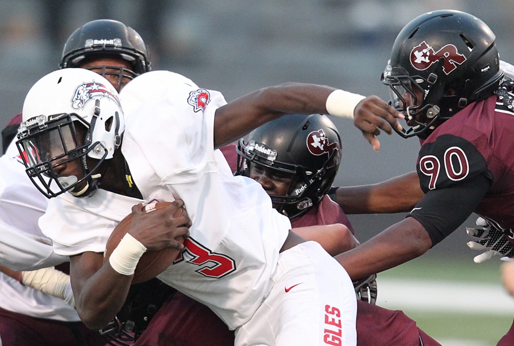 Friday night highlights: New Caney retires Dunn's jerseys