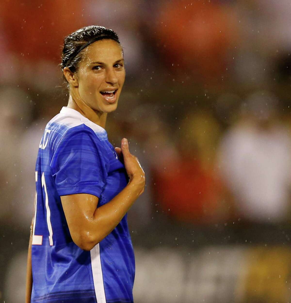 U.S. midfielder Carli Lloyd has given the Dash a lift on the field and at the box office.