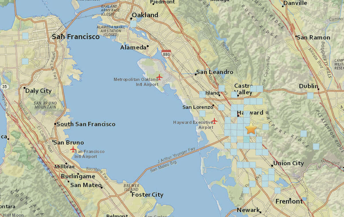 2.6 earthquake hits near Hayward