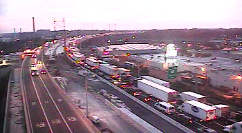 Interstate 95 reopens seven hours after fiery truck crash