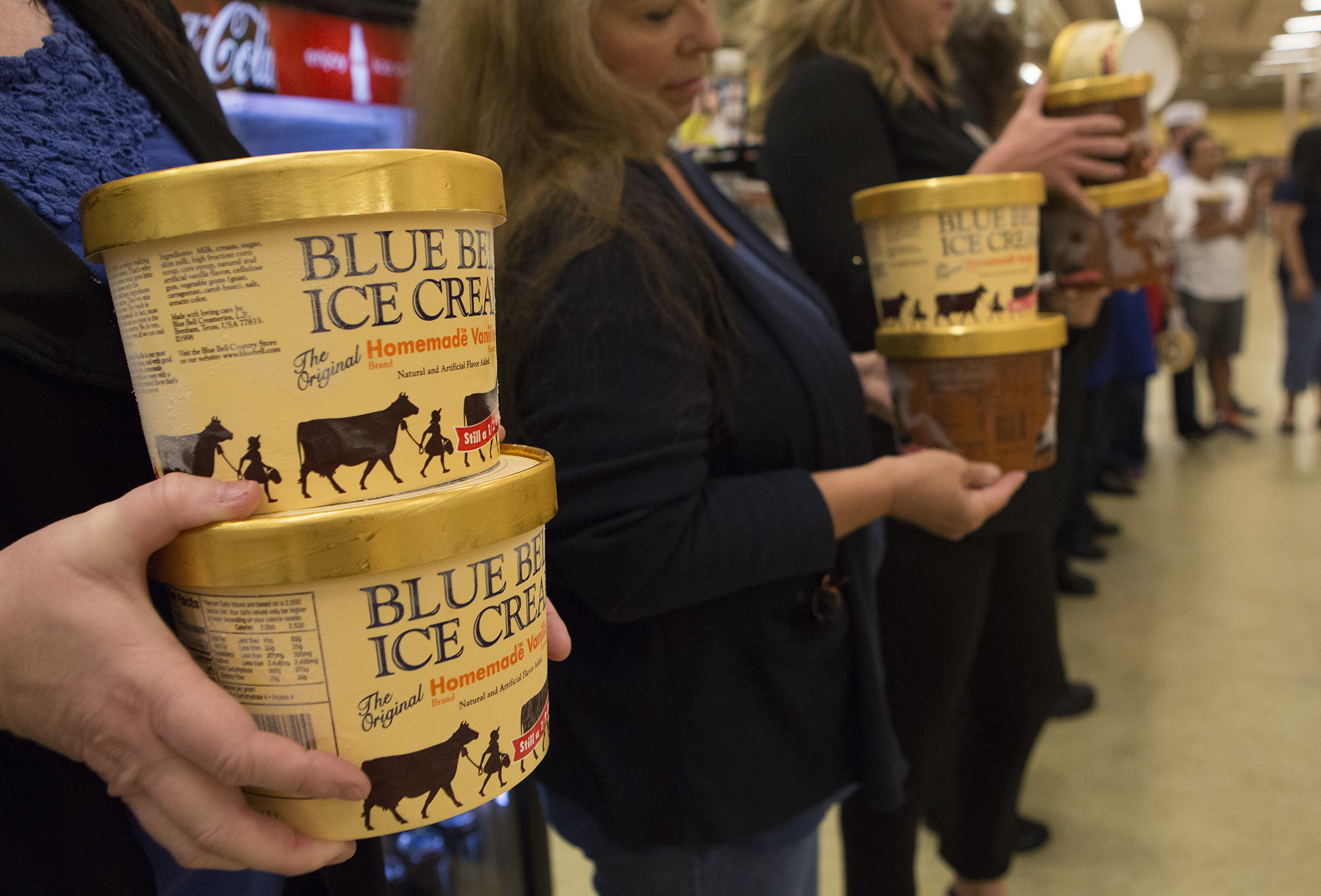 Blue Bell for breakfast? For today, yes