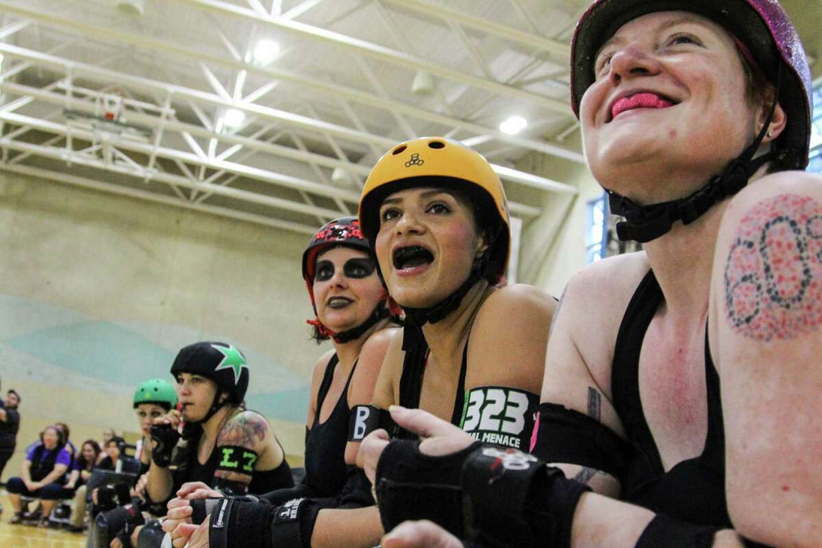The Alamo City Roller Girls played an intense double header Aug. 29 at Mission Concepcion Sports Park.