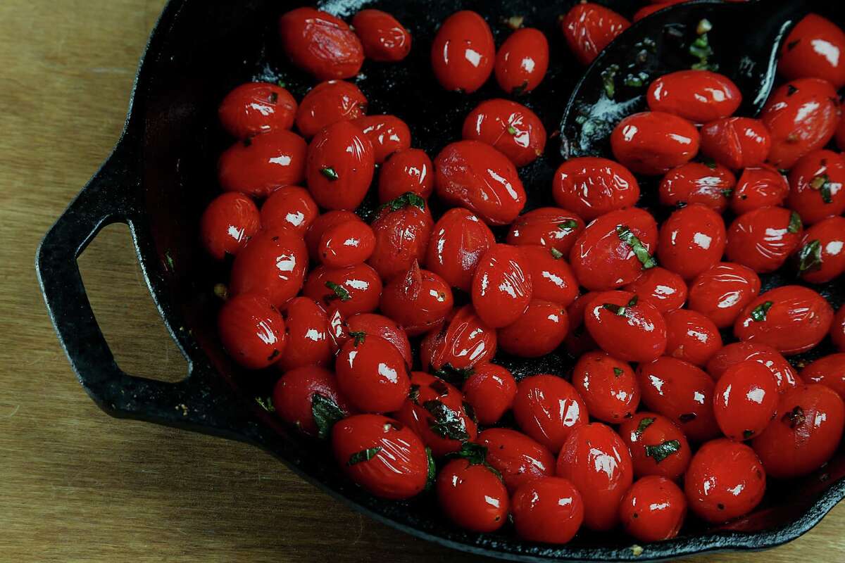 Sautéed Tomatoes work as appetizer or side