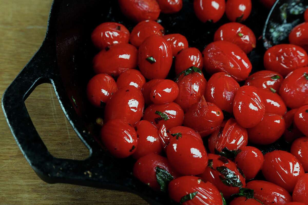 Sautéed Tomatoes work as appetizer or side