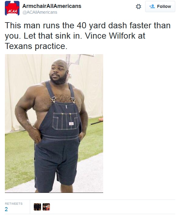 MUST SEE: Wilfork Wears Overalls to Practice