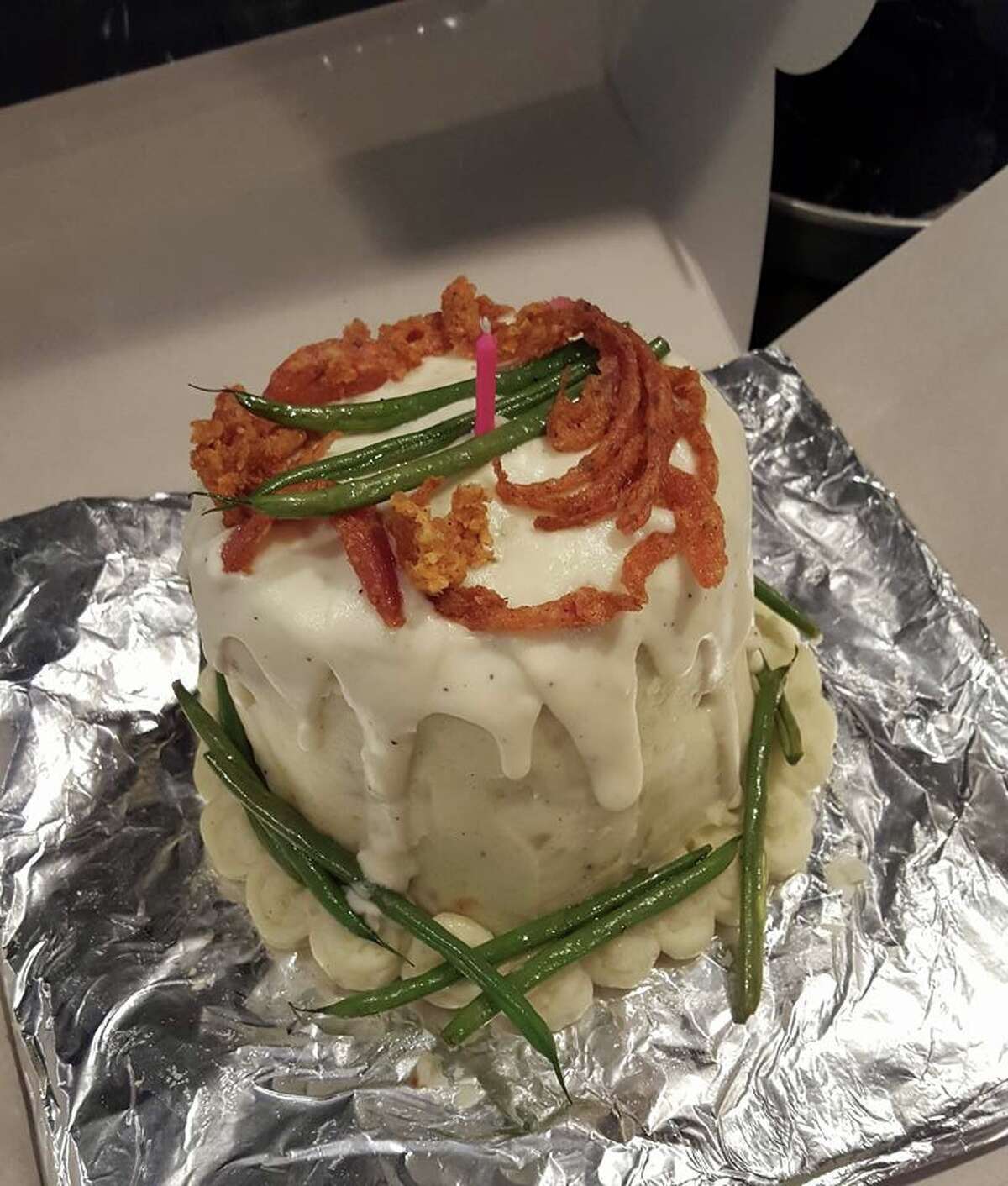 Is this chicken fried steak cake the most Texas cake ever made?