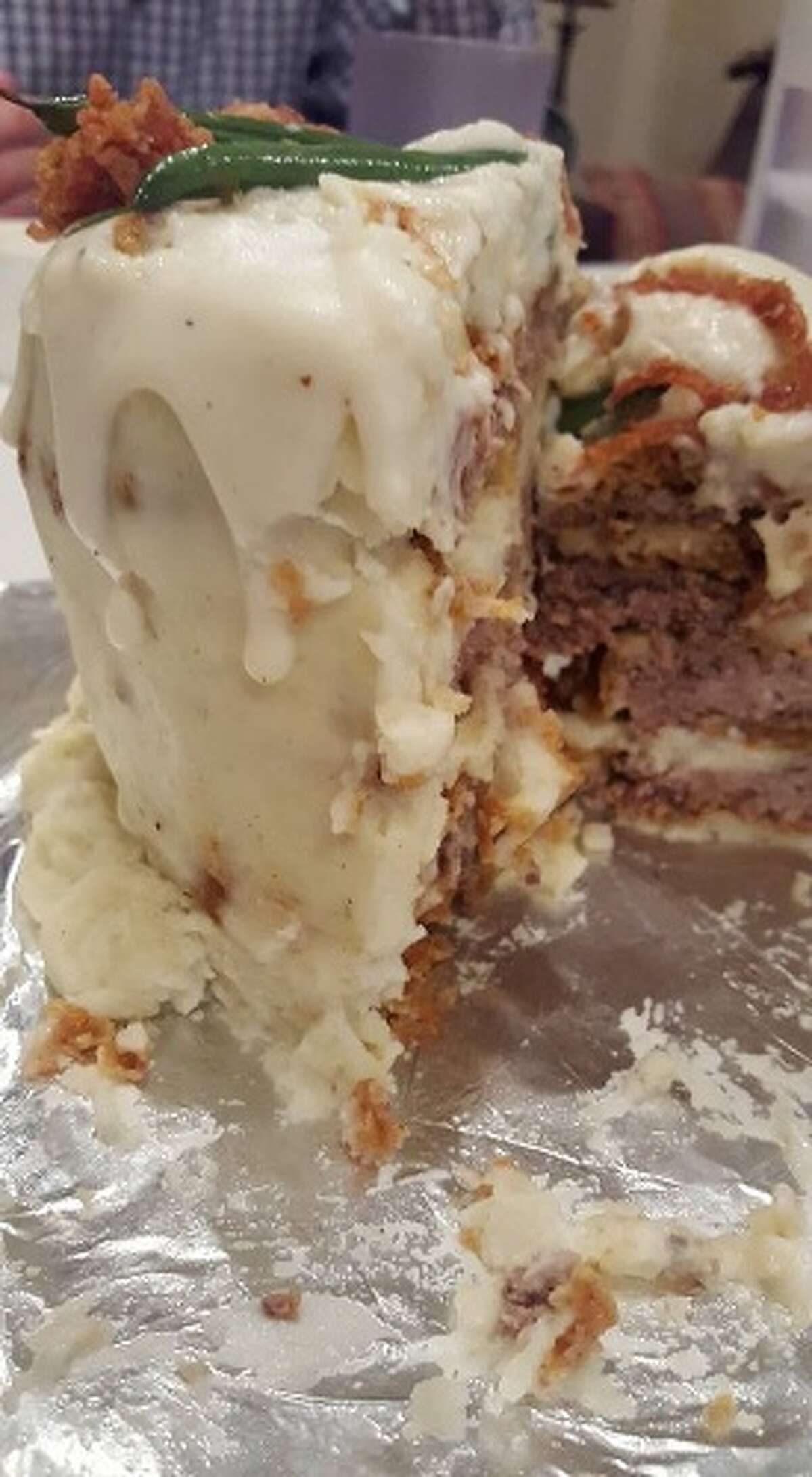 Is this chicken fried steak cake the most Texas cake ever made?