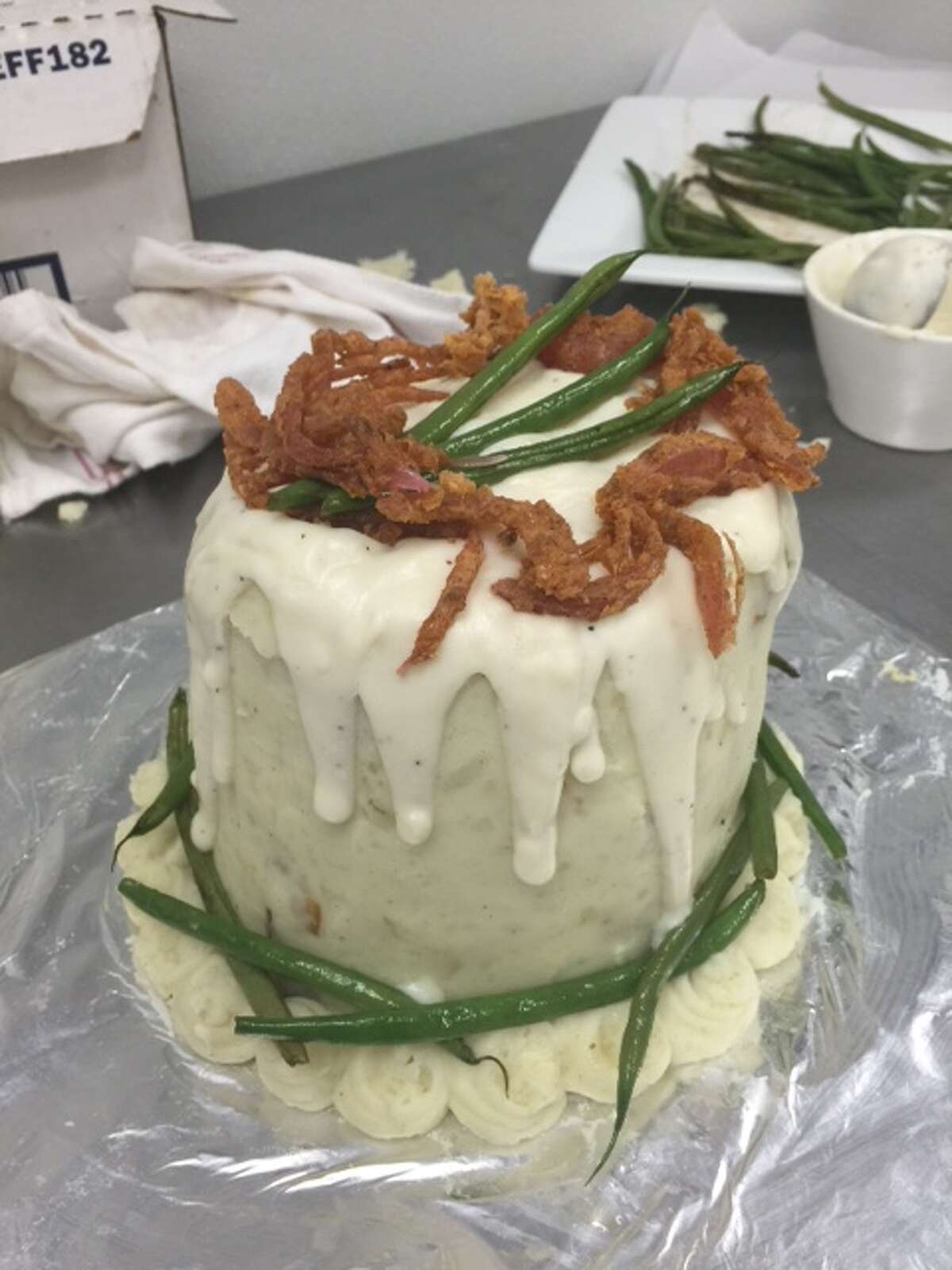 Is this chicken fried steak cake the most Texas cake ever made?