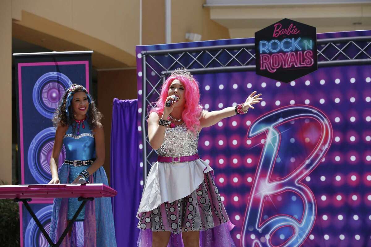 "Raise Your Voice with Barbie in Rock 'N Royals" Live Show at Katy Mills Mall. (Photo by Christy Radecic/Invision for Mattel/AP Images)