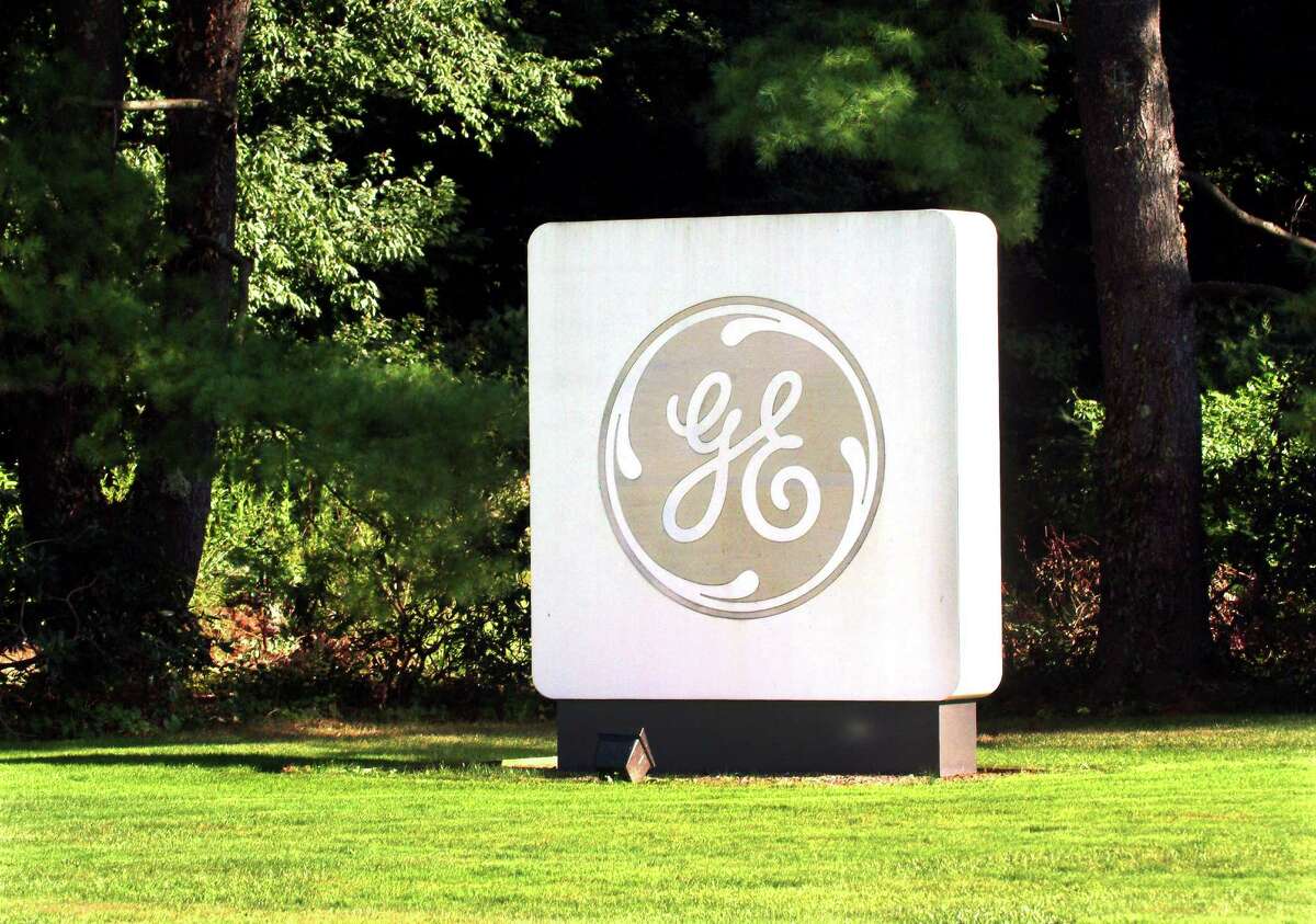 The entrance to General Electric offices on Easton Turnpike in Fairfield, Conn., on Thursday Aug. 20, 2015.