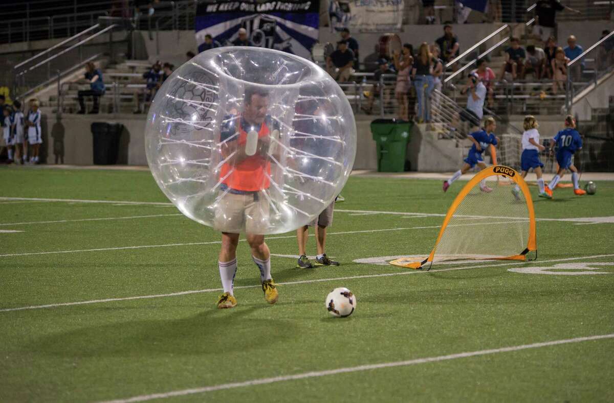Unique bubble soccer growing in popularity