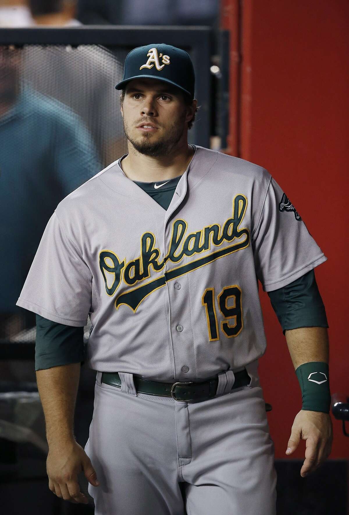 A’s Josh Phegley out for the season after concussion