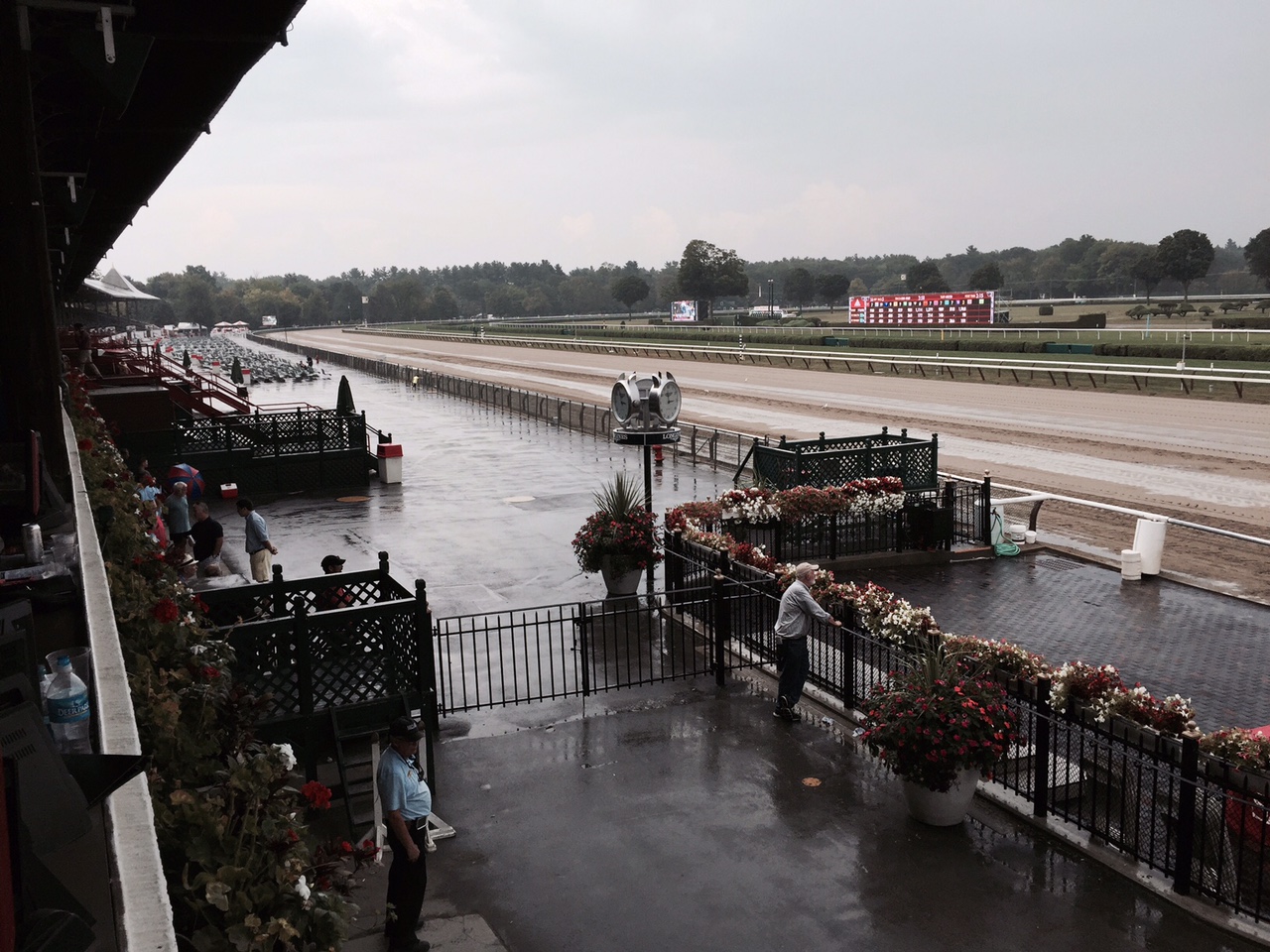 Postcard From Saratoga Race Course   RawImage 