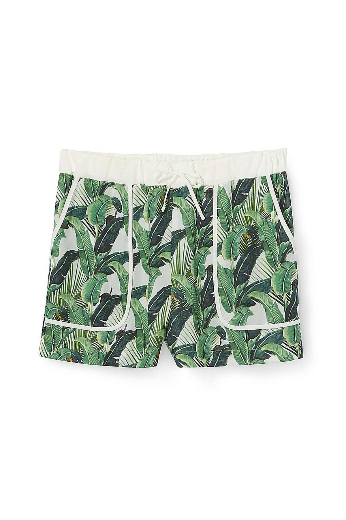 Rebecca Minkoff's Valencia print shorts are a spring 2015 style.