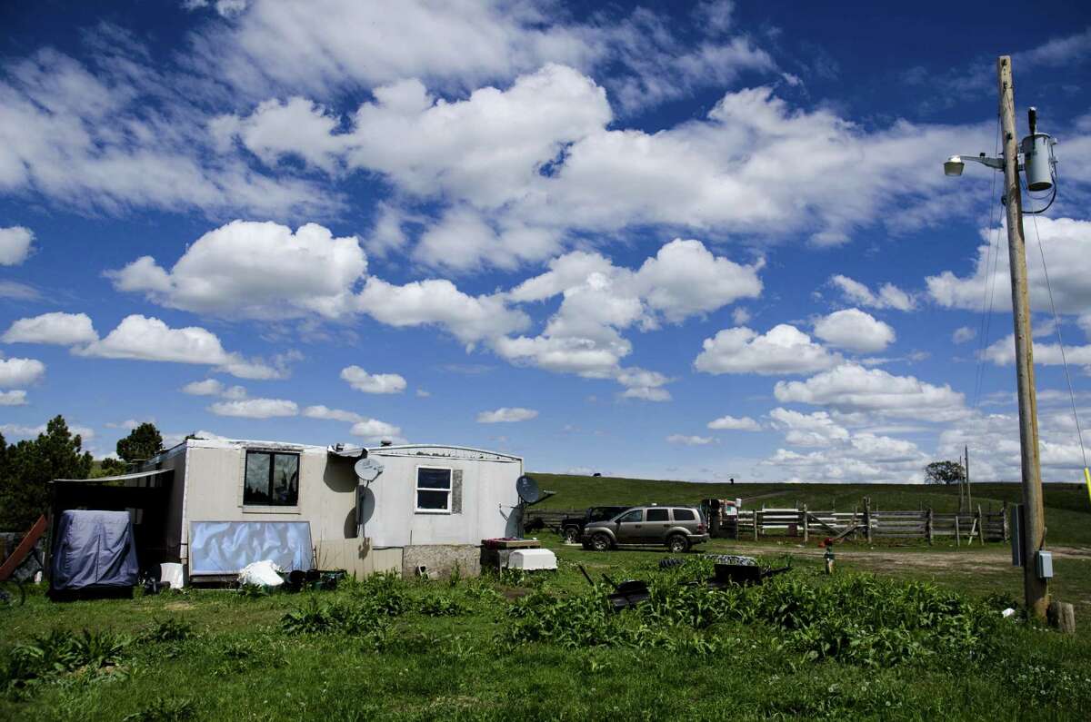 Tribes are concerned about the impact that legalizing marijuana might have on youth and communities that already struggle with addiction and drug abuse. Shown here is a home on the Pine Ridge Reservation in South Dakota. (Photo by Kelcie Johnson/News21)